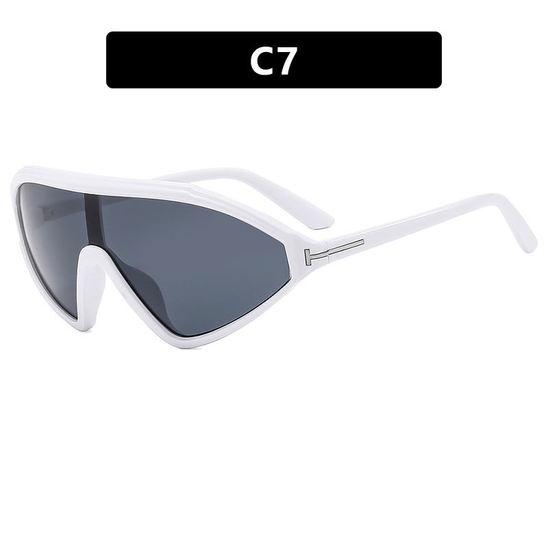 Damen Sport Sonnenbrille mit aerodynamischem Design und UV-Schutz Karnz