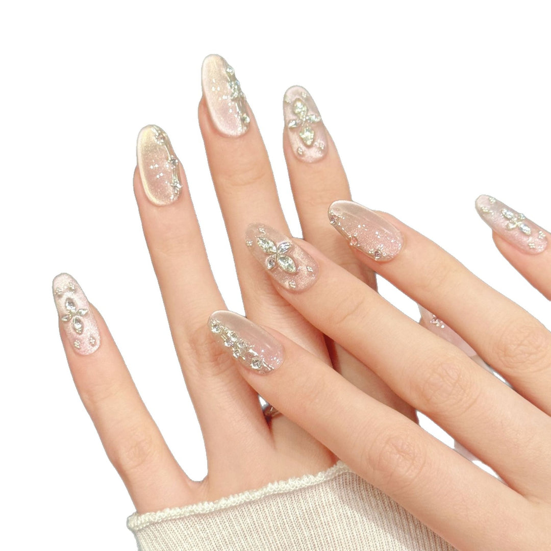 Exquisites dekoratives Presse-Nagelkunst-Set 1791773892