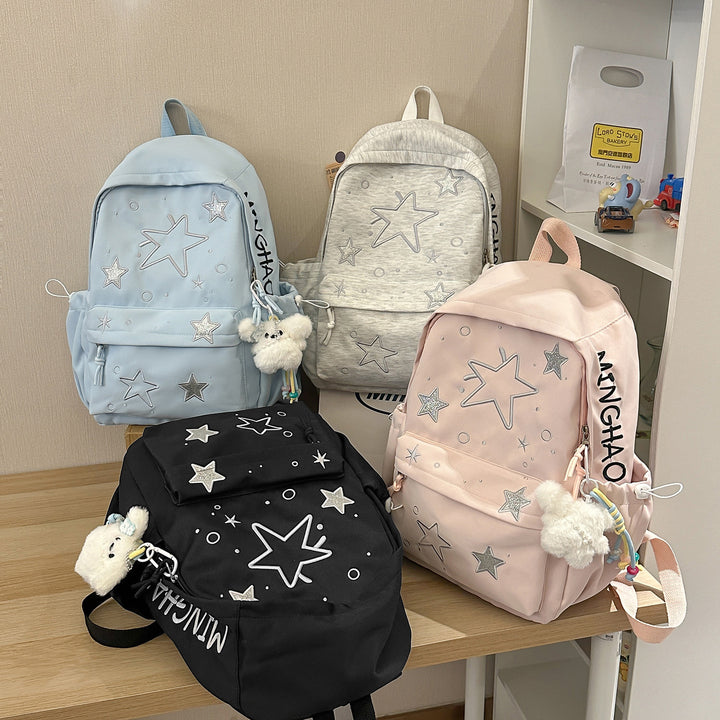 Süßer mit Sternen verzierten Rucksack Karnz