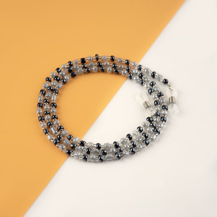 Beaded Eyewear Chain with Flexible Holders Karnz