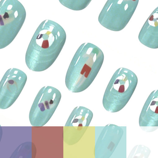 Kreative Sommer-Nagelkunst-Verstärkungen Karnz