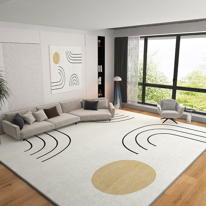 Abstraktes Design Teppich