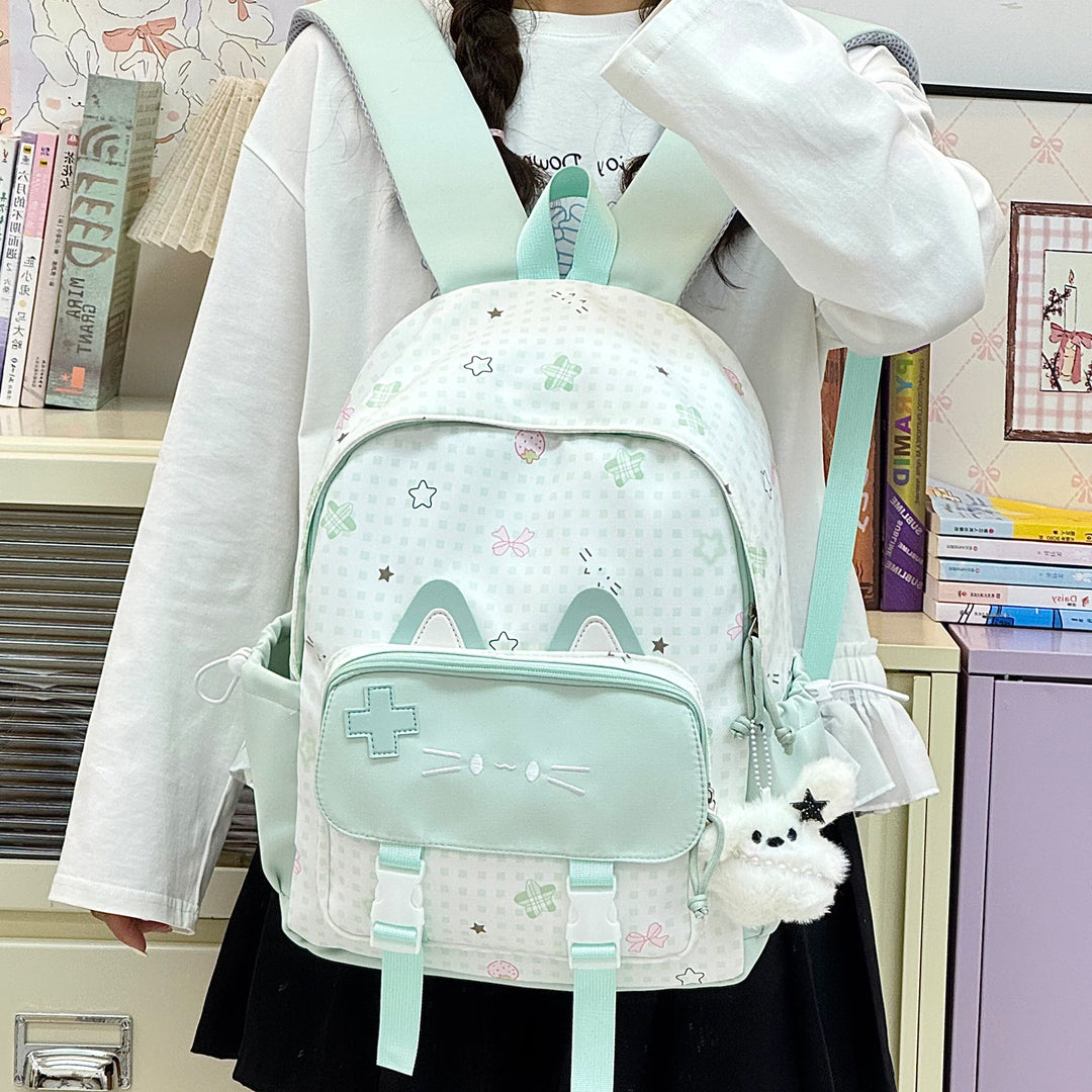 Süßer Katzenohren-Rucksack Karnz