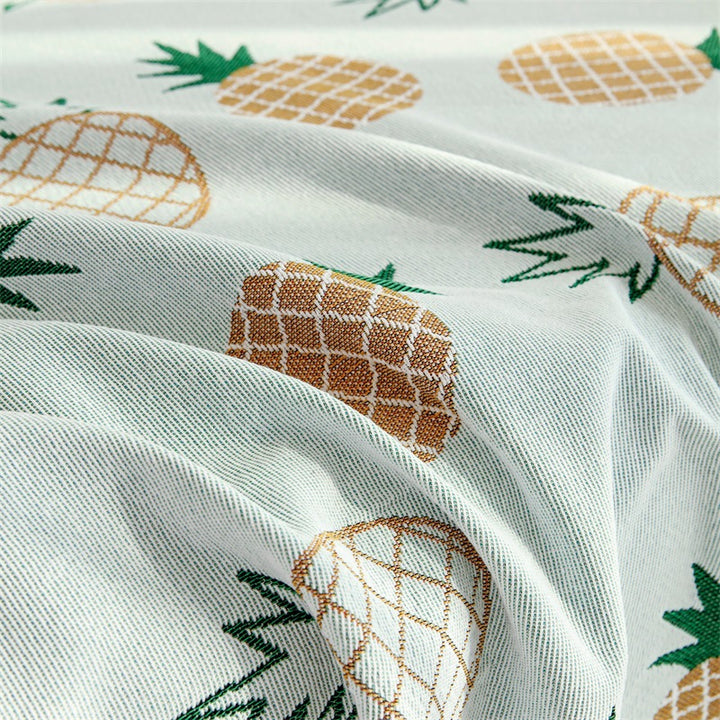 Ananas gemusterter Sofabezug