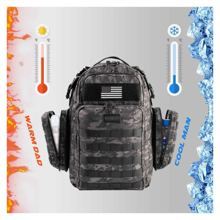 Taktischer Rucksack mit Multifunktionalen Fächern Karnz