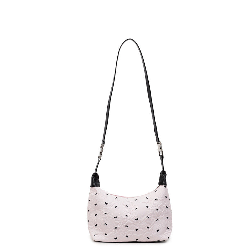 Gestepptes florales Schulterhandtasche Karnz