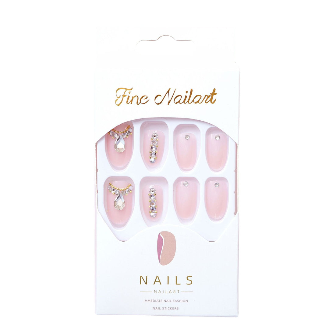 Elegantes eingebettetes Strass Nagelkunst Kit
