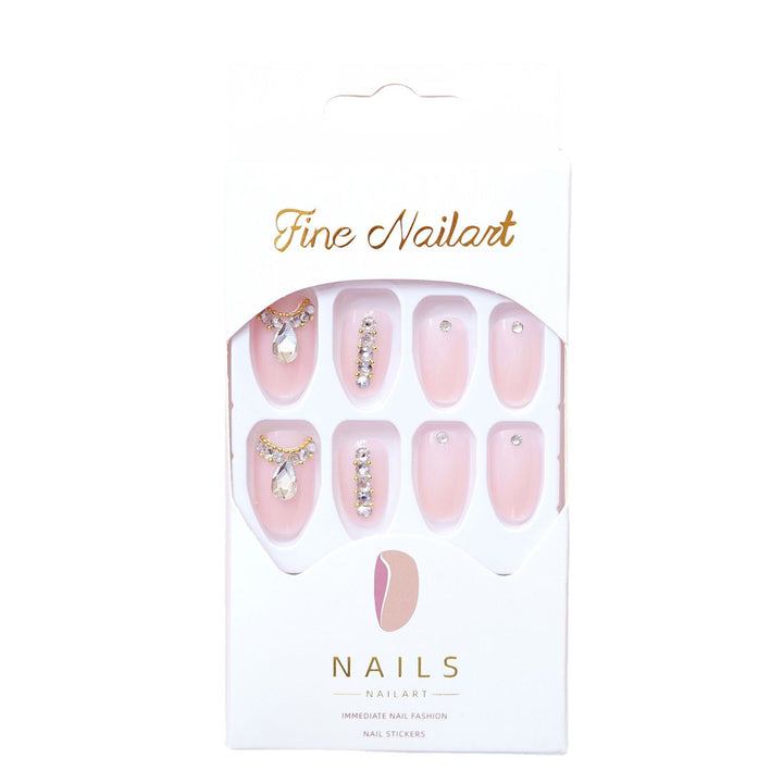 Elegantes eingebettetes Strass Nagelkunst Kit