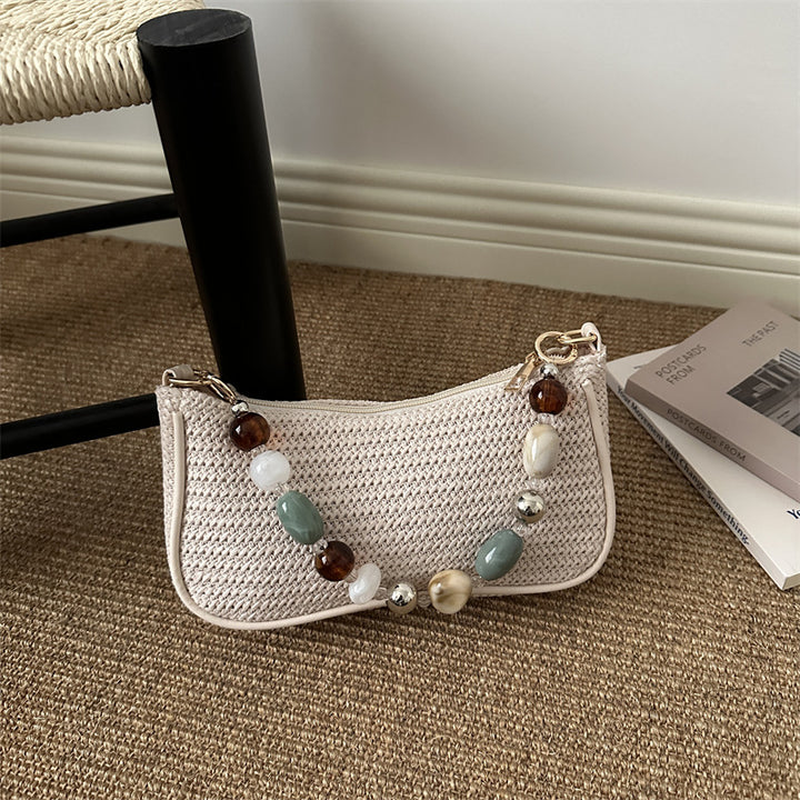 Stylische Perlen-Handtasche