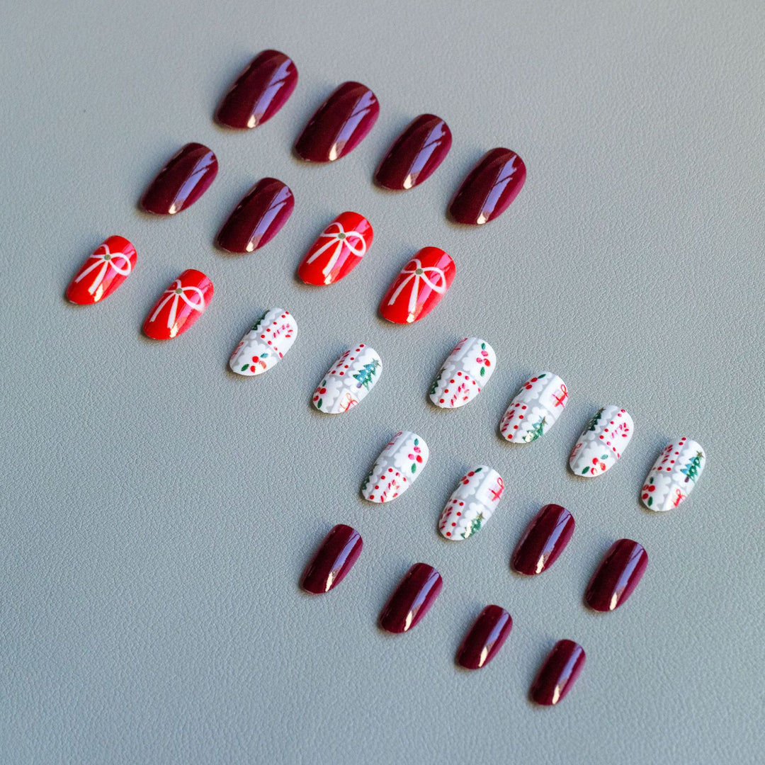 Künstlerisches urlaubsorientiertes Nagelkunst-Set