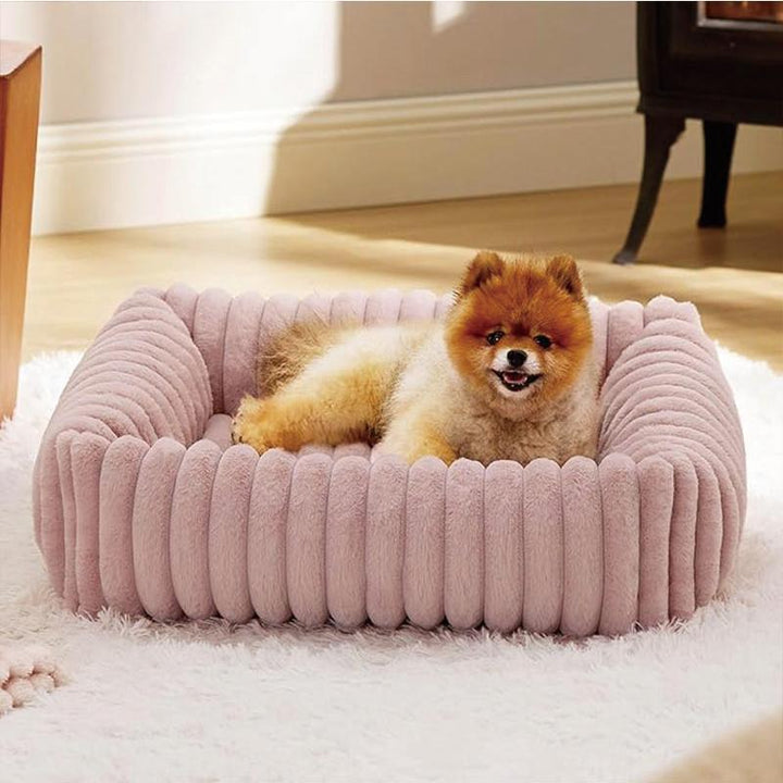Gemütliches Plüsch-Hundebett