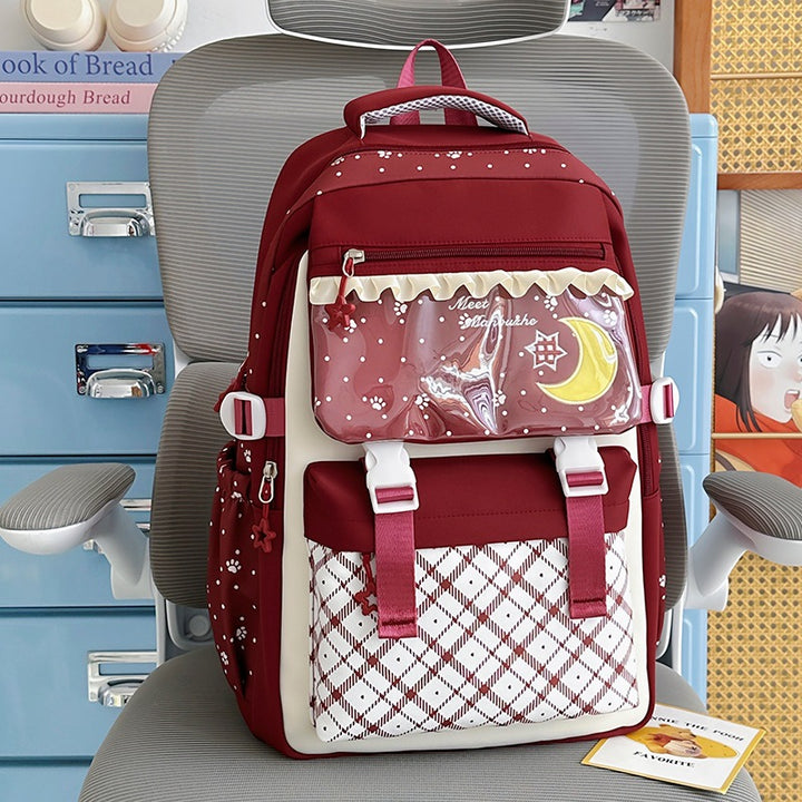 Dekorative Grafikdruck-Rucksack Karnz