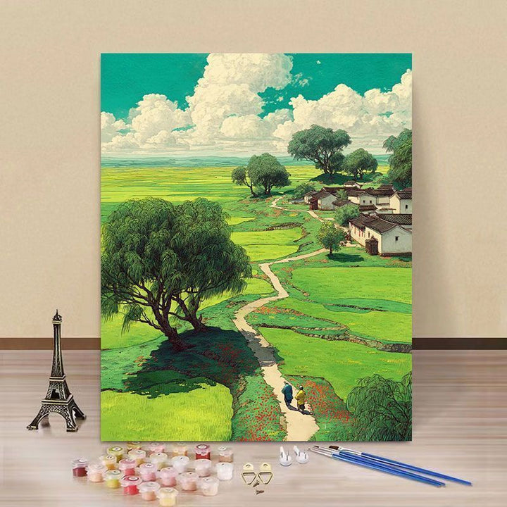 Geführtes Malen Kunst Set Karnz