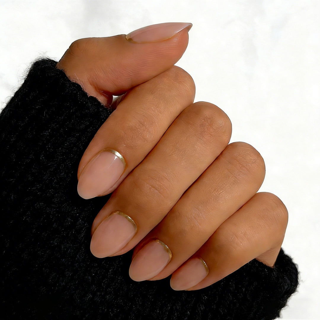 Elegante mandelförmige Nagelvergrößerungen Karnz 1789915511