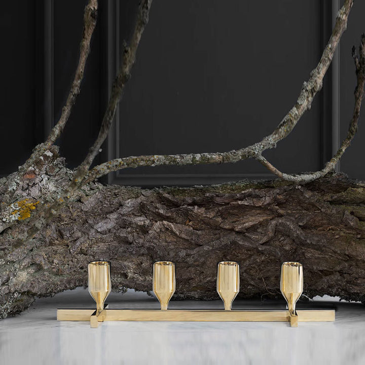 Elegantes modernes Kerzenhalter-Set