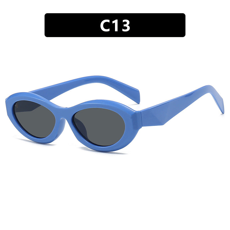Damen elegante Cat-Eye Sonnenbrille mit schützendem UV-Filter und modischem Rahmen Karnz