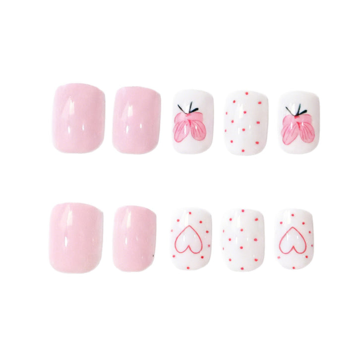 Kreatives Florales Acrylnagelkunstset Karnz