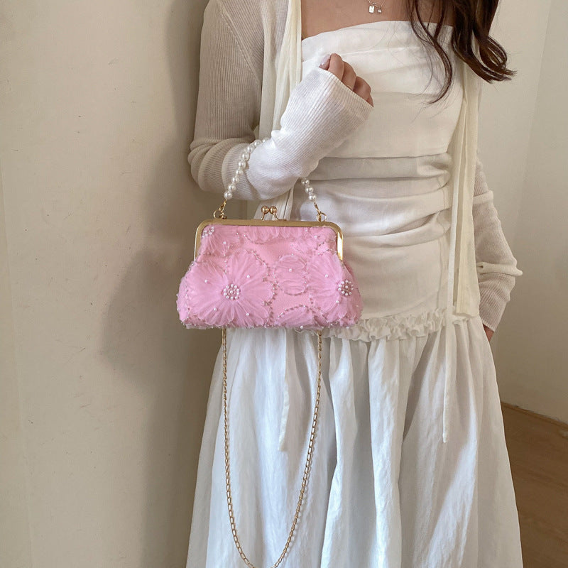 WoElegant Beadierte Abend Clutch Karnz