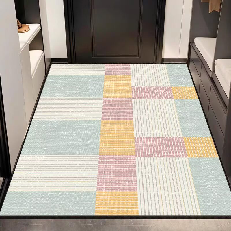Künstlerischer geometrischer Teppich