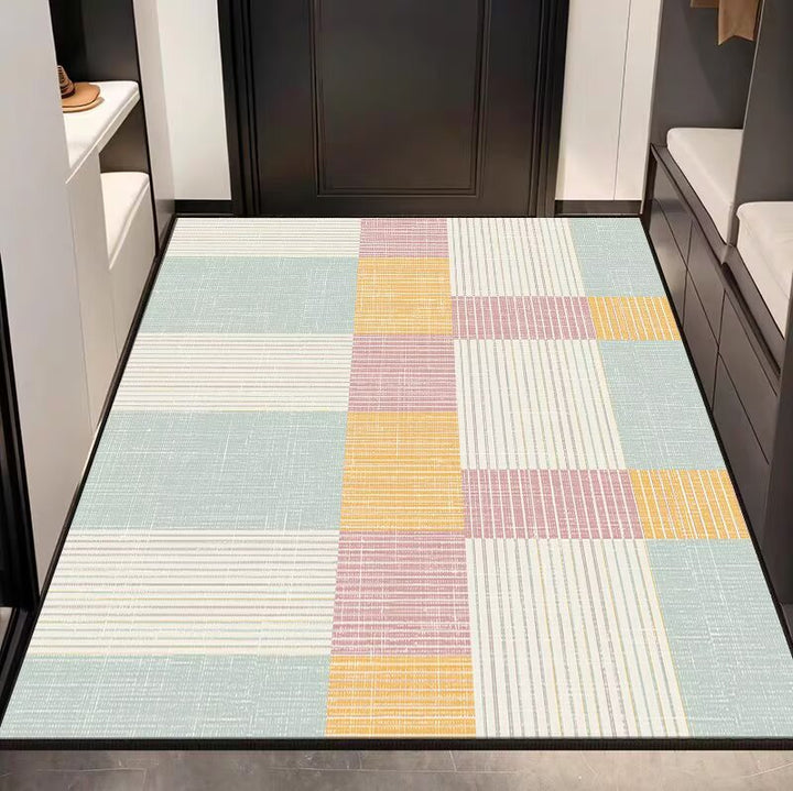 Künstlerischer geometrischer Teppich
