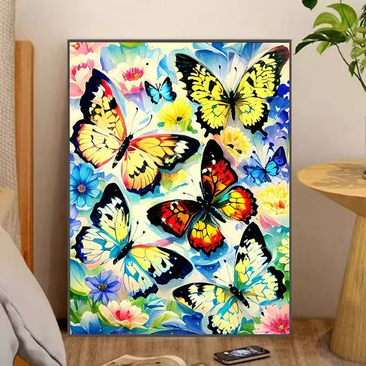 Fantasy Forest Schmetterling Wandkunst Karnz