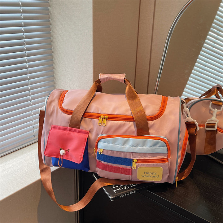 Bunter Mehrfach-Taschen Reise Duffle Bag