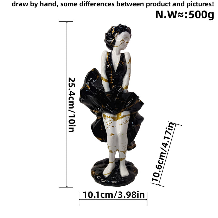 Kunstvolle Figur mit Stranddesign Karnz