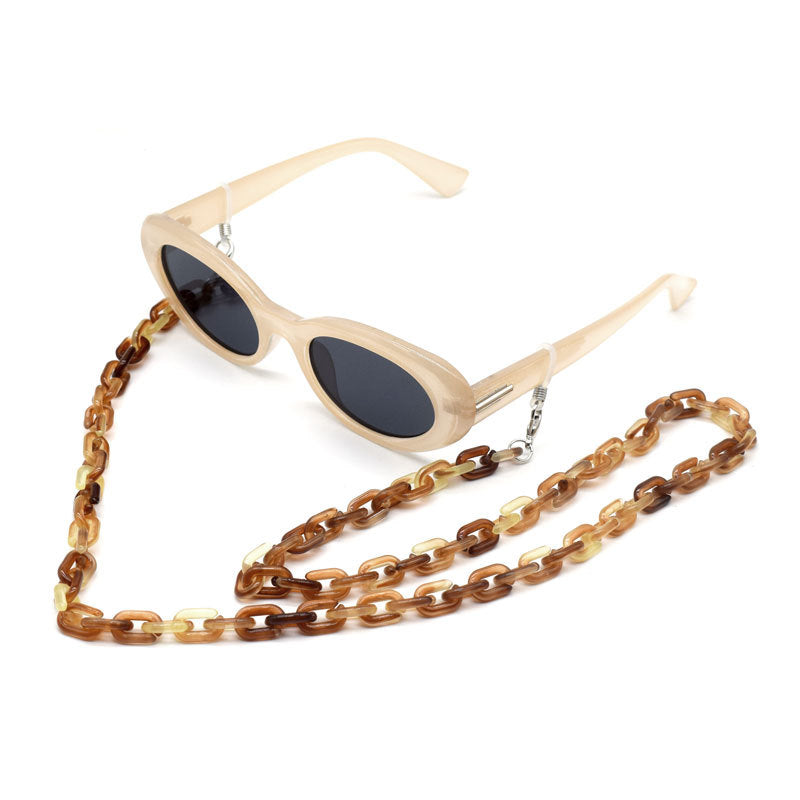 Chunky Statement Brillen Kette Karnz