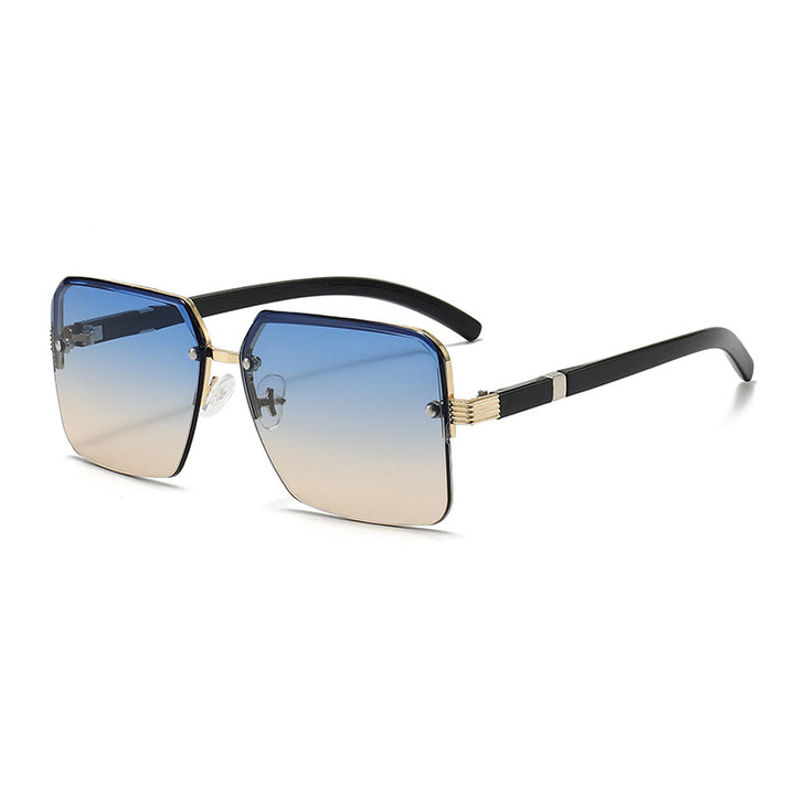 Damen stilvolle quadratische Sonnenbrille mit polarisierten Gläsern Karnz