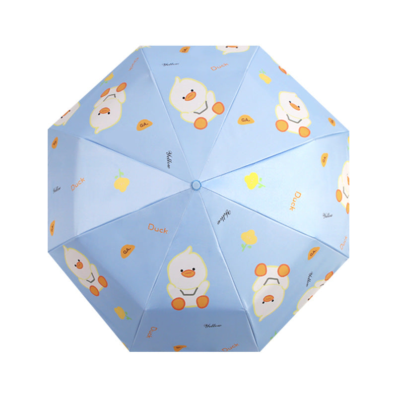 Damen Falt-Regenschirm mit niedlichem Entwurf Karnz