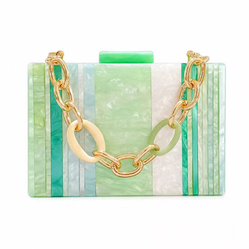 Statement Acryl Clutch