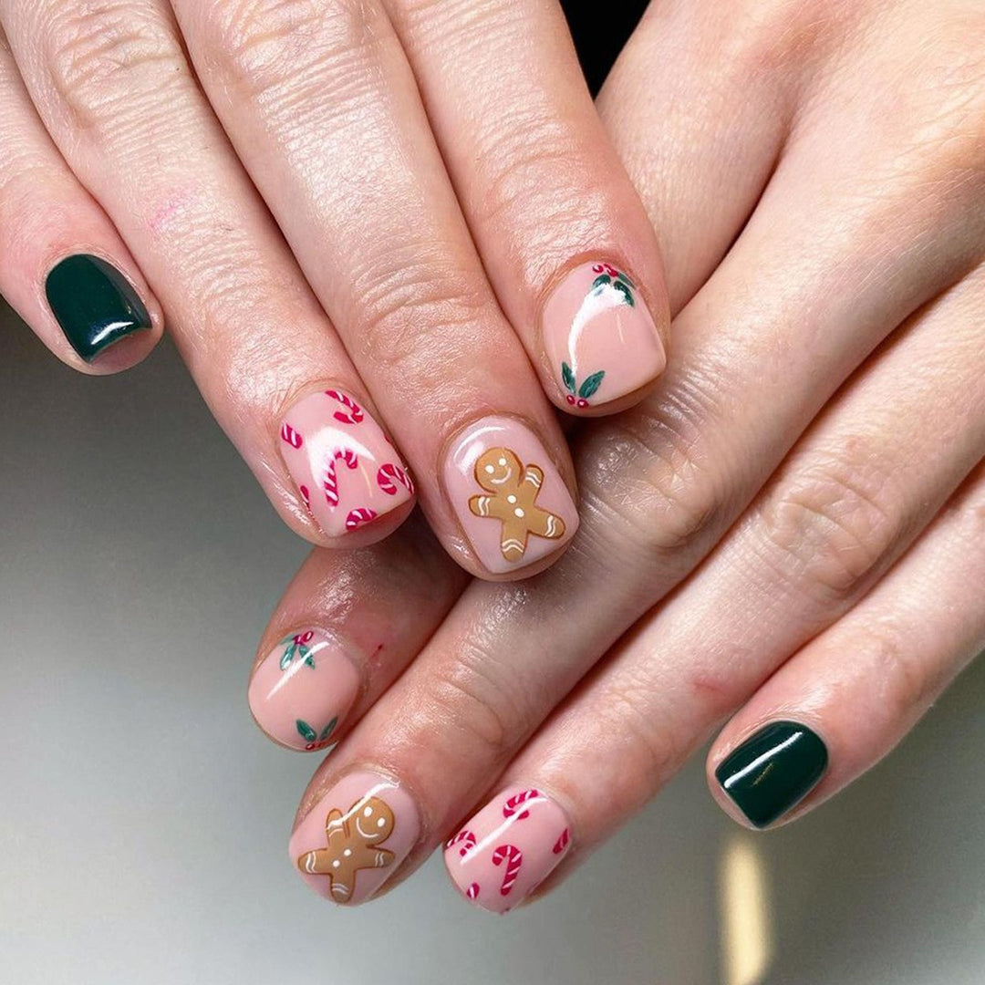 Urlaubs-Themen Press-On Nail Art Karnz