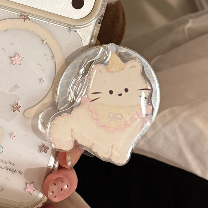 Kawaii Katzen-Motiv Handyhalter Karnz