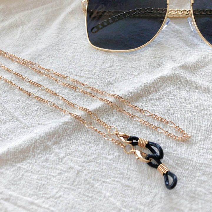 Chic Brillen Kette mit Dekorativen Clips Karnz