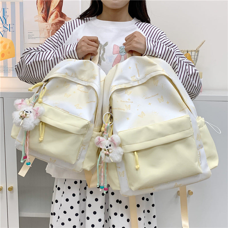 Schmetterlingsdruck Rucksack Karnz