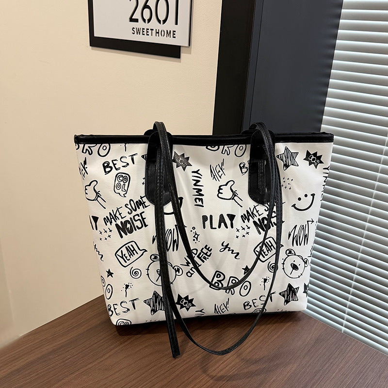 WoPlayful Graphic Tote Bag Karnz
