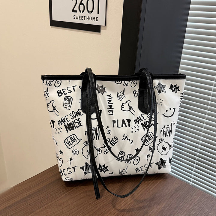 WoPlayful Graphic Tote Bag Karnz