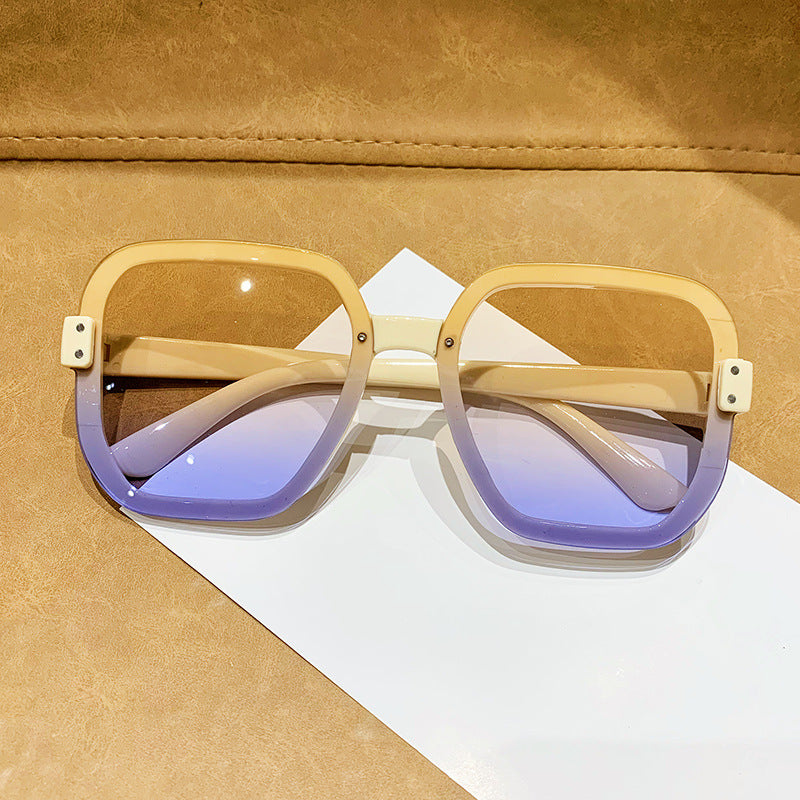 Damen trendige statement Sonnenbrille Karnz