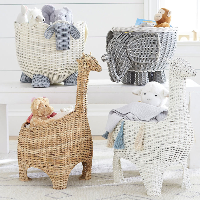 Verspielter Aufbewahrungskorb in Giraffenform Karnz