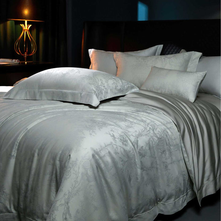 Luxus Jacquard Bettbezug Set