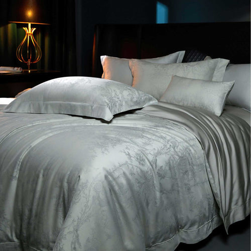 Luxus Jacquard Bettbezug Set