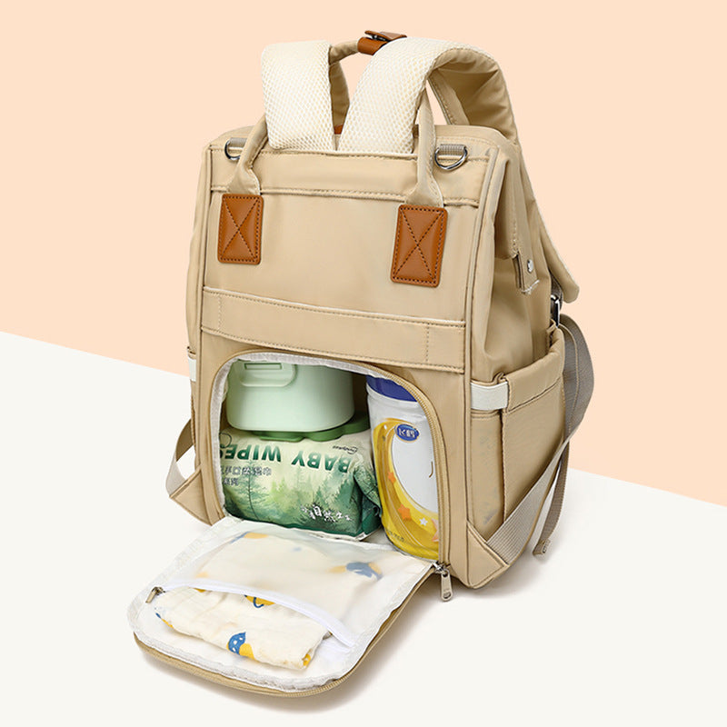 Stylischer Mehrfach-Taschen Bogen Rucksack Karnz