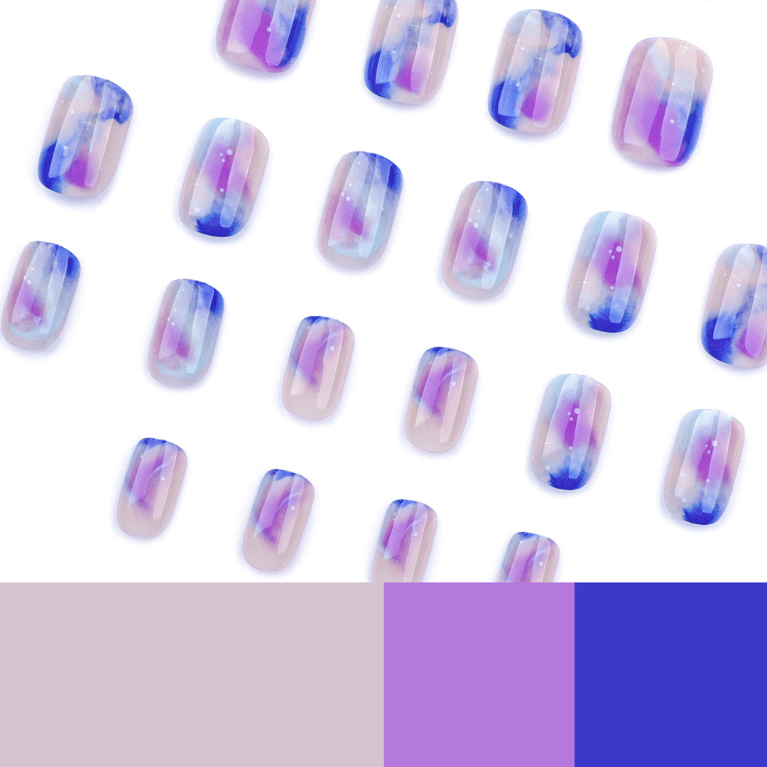 Glamouröse Nagelkunst mit elegantem Farbverlauf Karnz