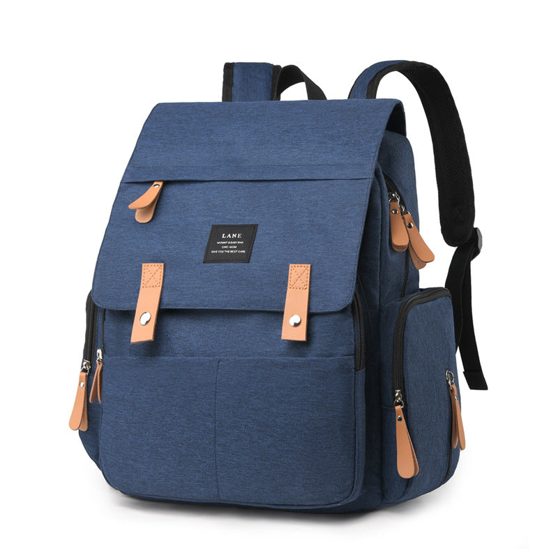 Multi-Taschen-Canvas-Rucksack Karnz