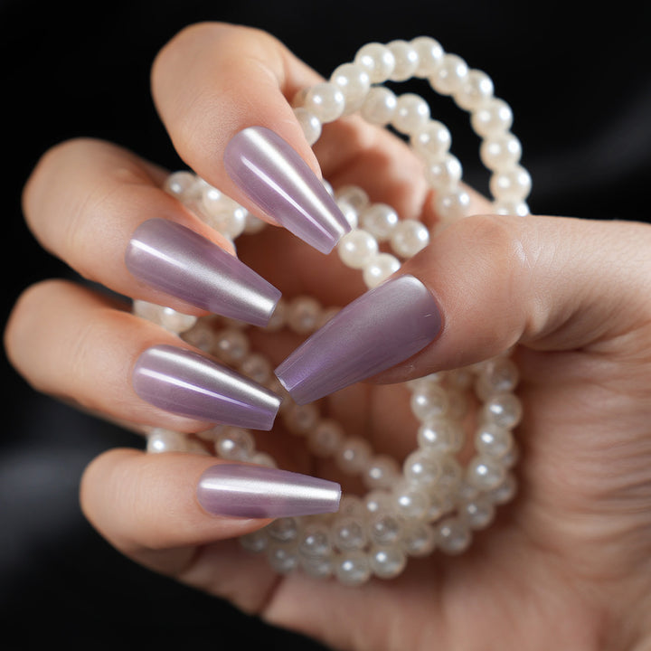 Elegante Stiletto Press-On Nagel Set Karnz