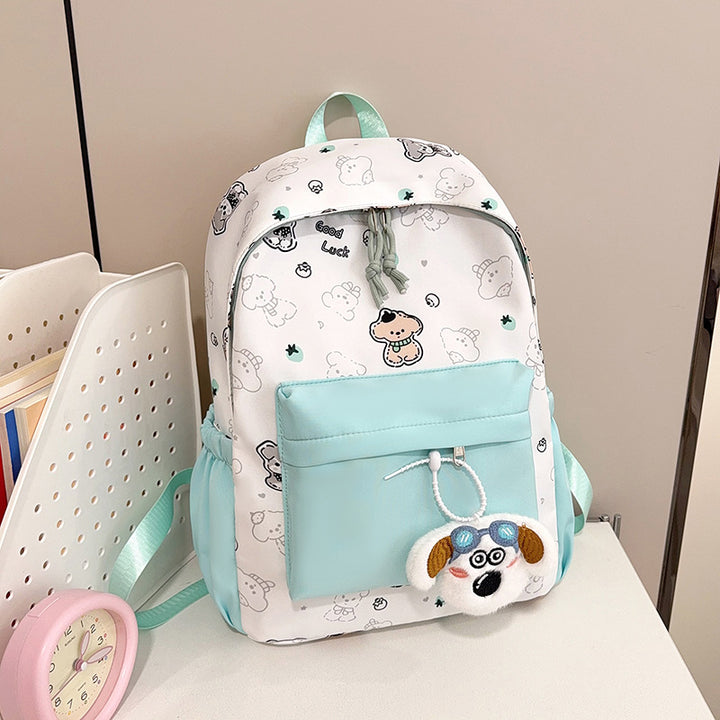 Cartoon-Print-Kordelzug-Rucksack