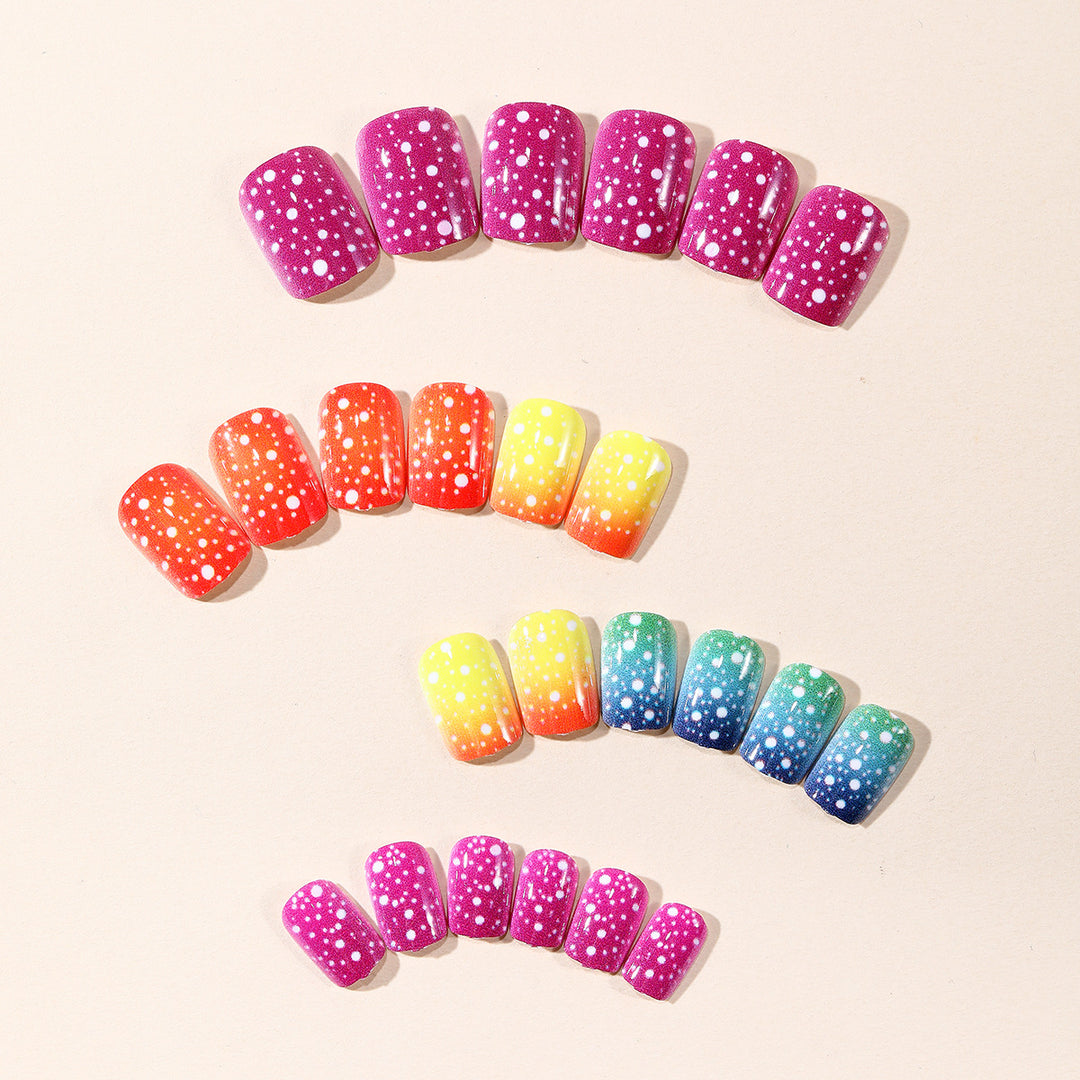 Gradient Ombre Nagelkunst Set Karnz