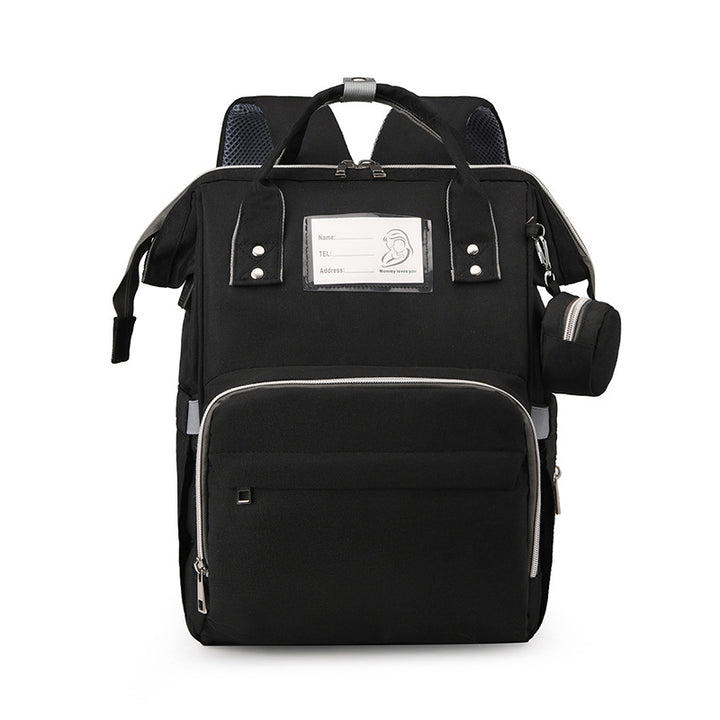 Multi-Compartment Funktionaler Wickelrucksack Karnz