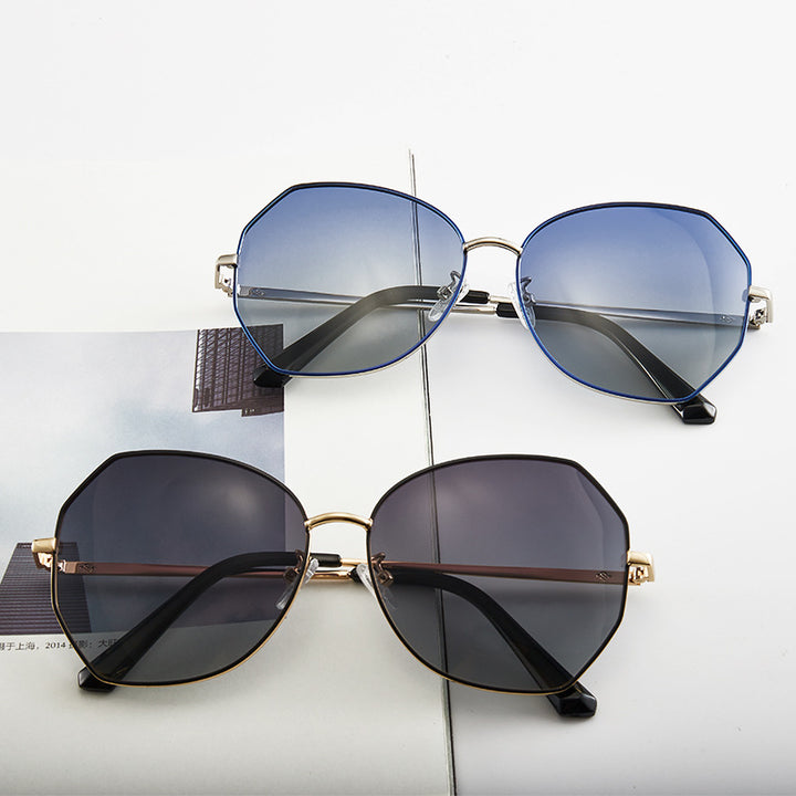 Modische Octagonal Sonnenbrille Karnz