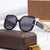 Damen Designer-Sonnenbrille mit extravagantem Rahmen Karnz